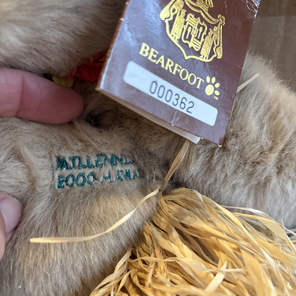 Hawaiian Collectibles Barefoot Millennium 2000 Hawaii - Mele Bear. #000362. - Picture 2 of 6